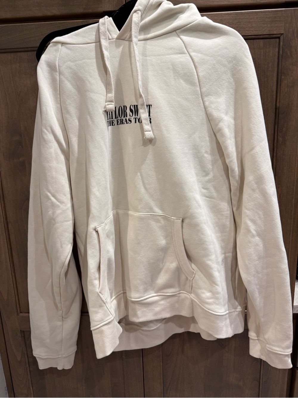 Unbranded Cream Taylor Swift Eras Tour Hoodie - Men's Sweatshirt